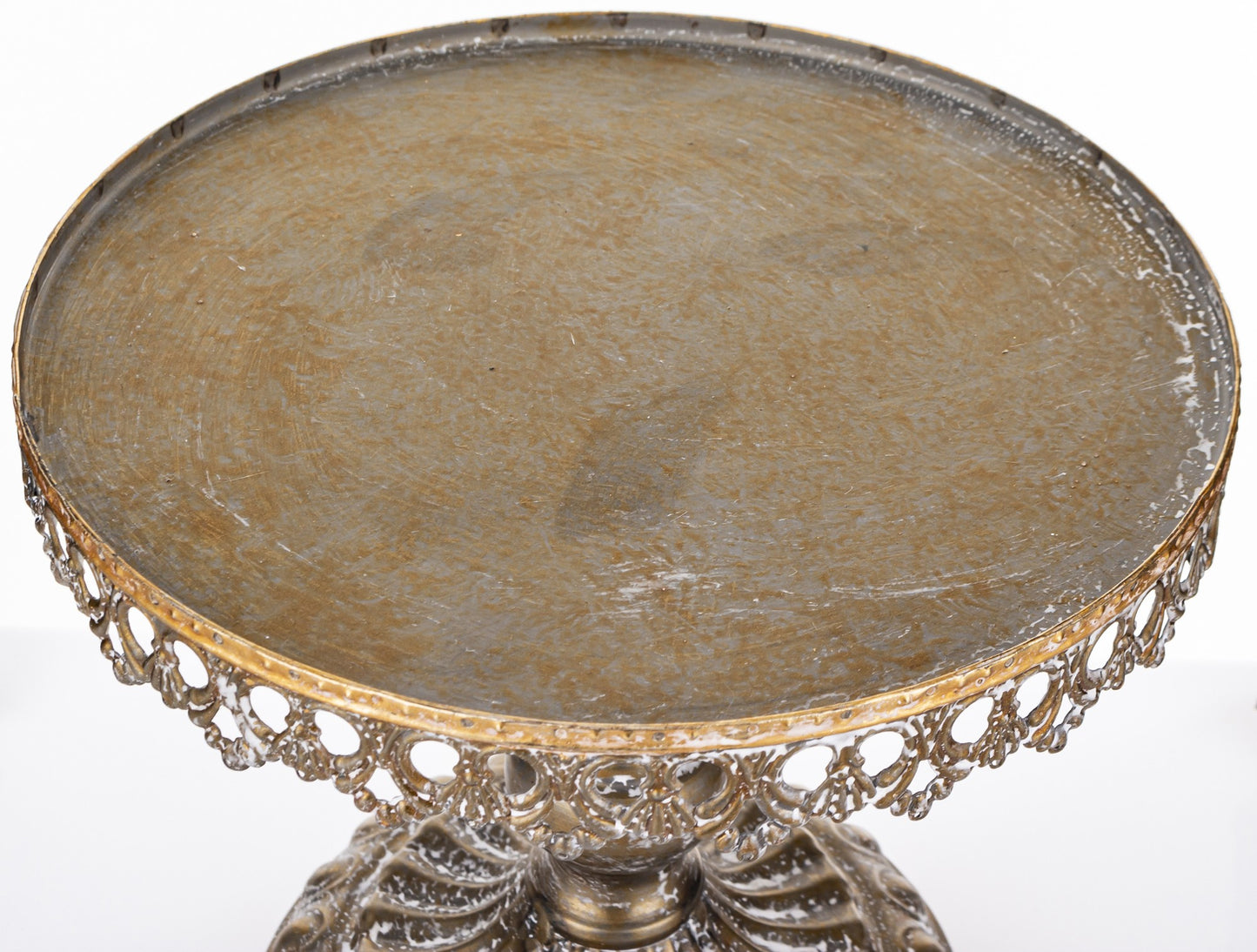 Patera z przykrywką – złota, 32 cm
