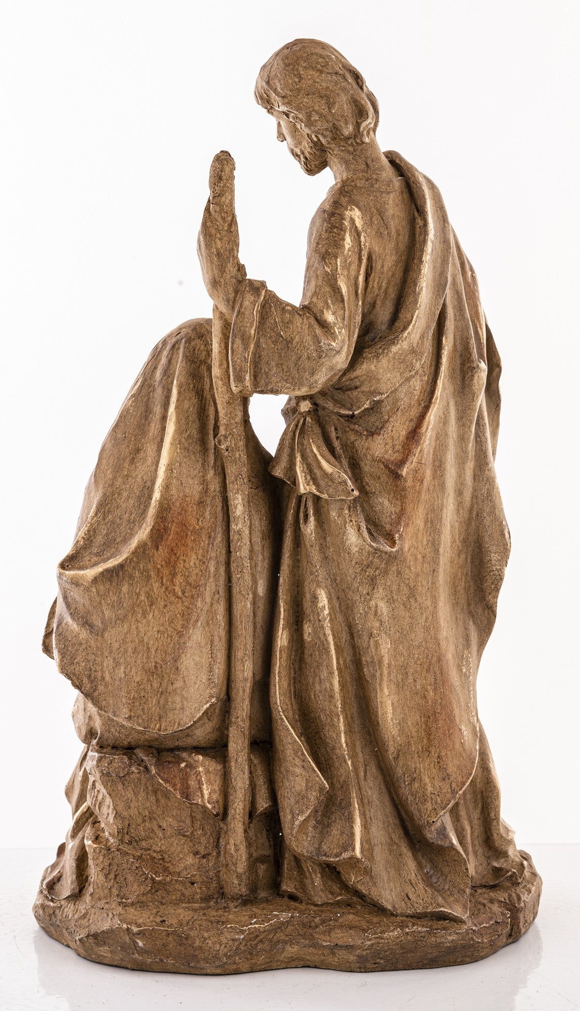 Szopka Bożonarodzeniowa "drewniana" – brązowa, 29 cm