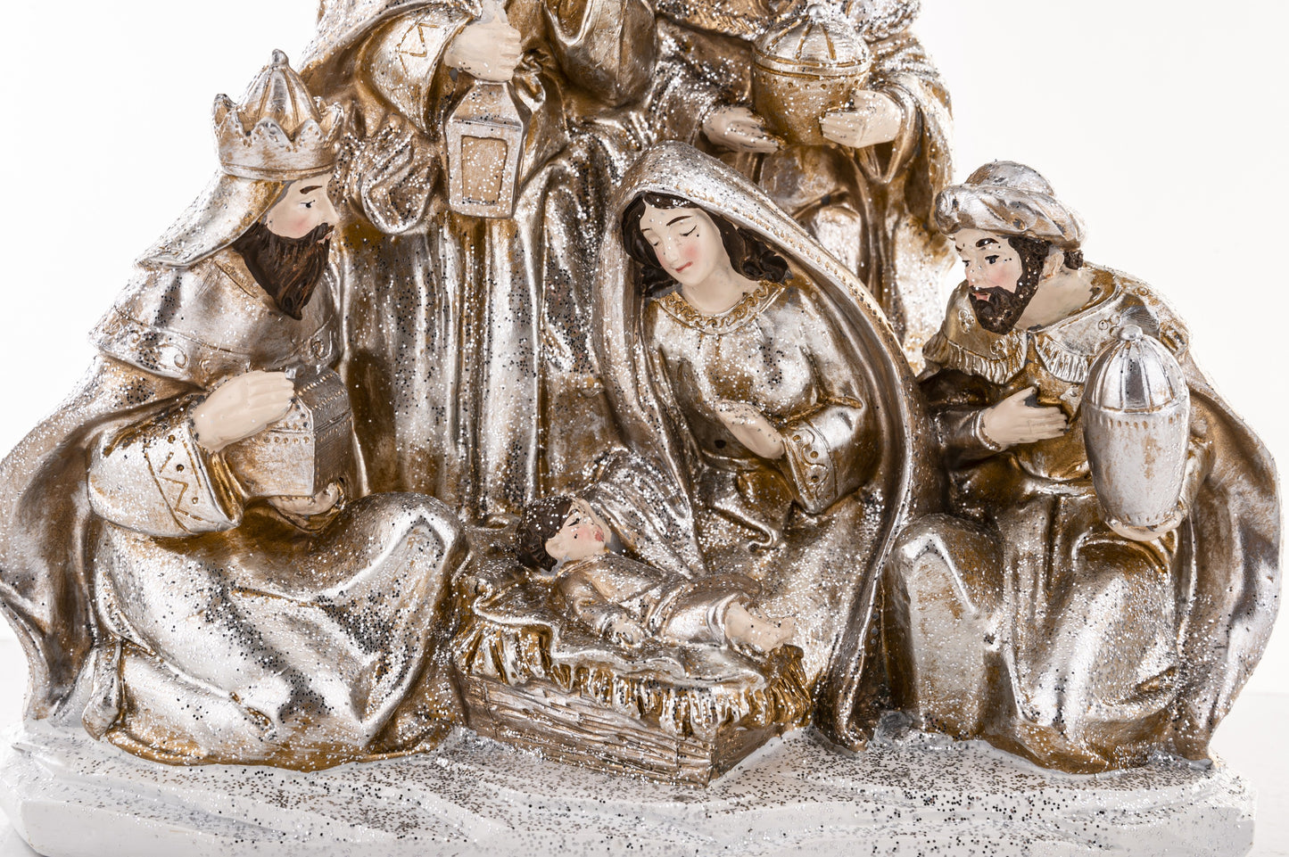 Szopka Bożonarodzeniowa z Trzema Królami – 19 cm