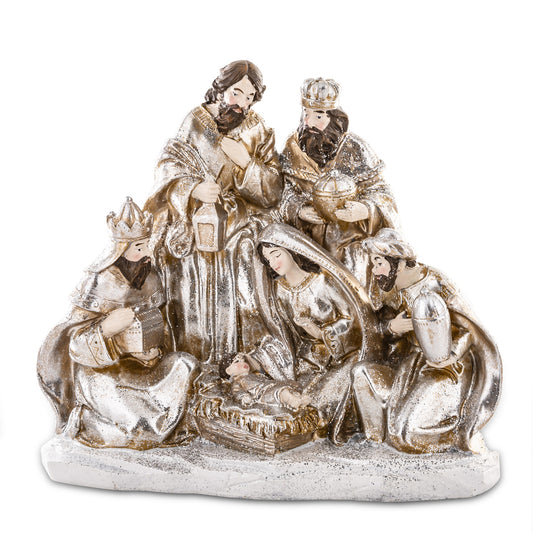 Szopka Bożonarodzeniowa z Trzema Królami – 19 cm