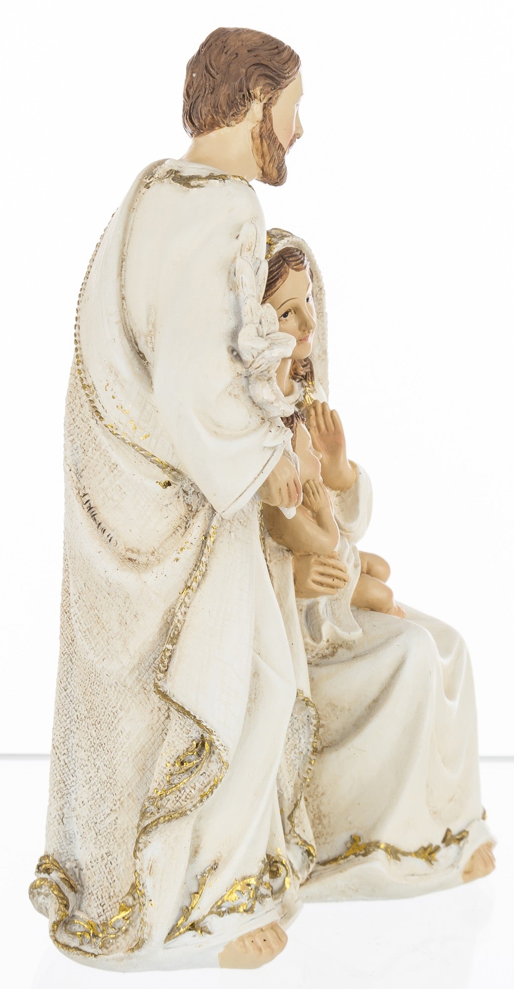 Szopka Bożonarodzeniowa Biała – 19 cm