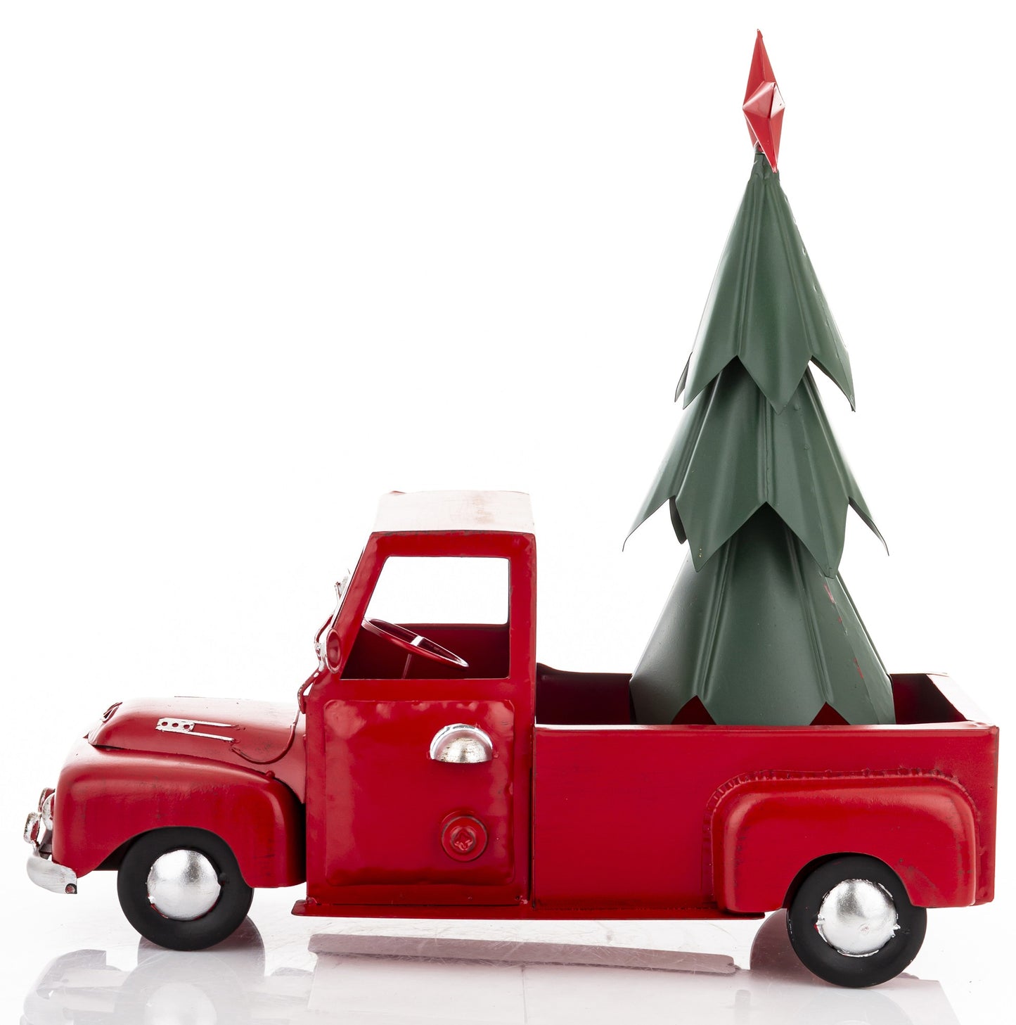 Figurka Auto metalowe- czerwona 43cm