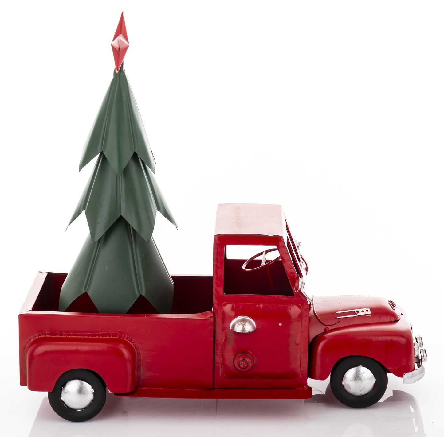 Figurka Auto metalowe- czerwona 43cm