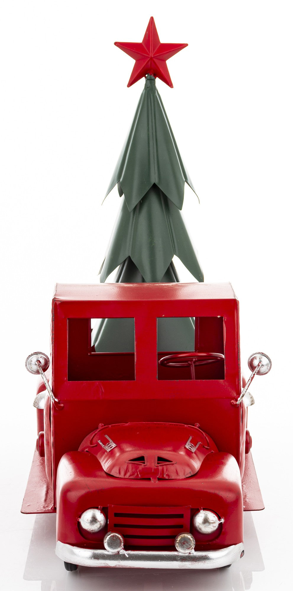 Figurka Auto metalowe- czerwona 43cm