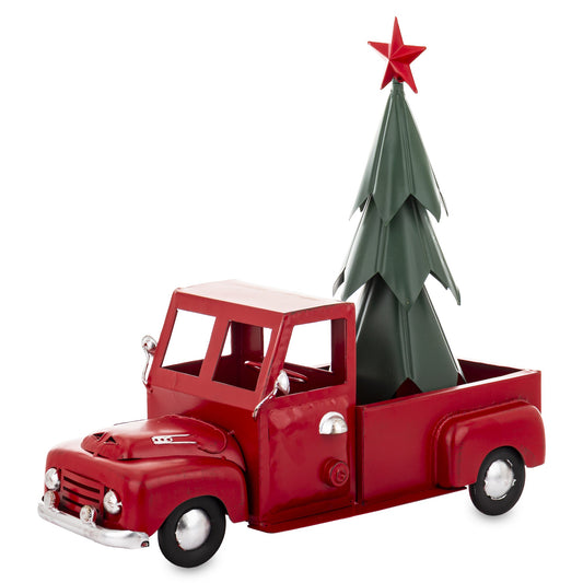 Figurka Auto metalowe- czerwona 43cm