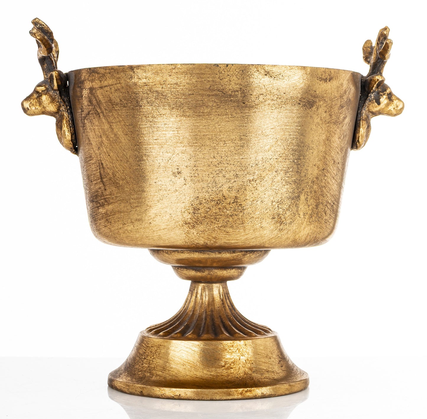 Osłonka Złota z Uchwytami w Kształcie Jelenia 22,5 cm