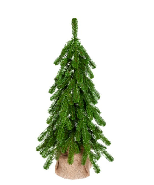 Choinka zielona naturalna 80 cm