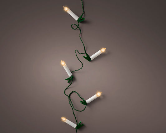 Świeczka lampka LED 30L - 7,25m ciepłe światło