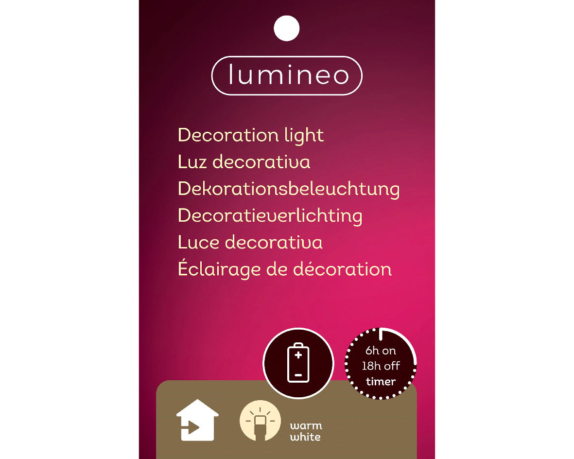 Miś LED – 24 cm ciepła biel, na baterie, do wnętrz