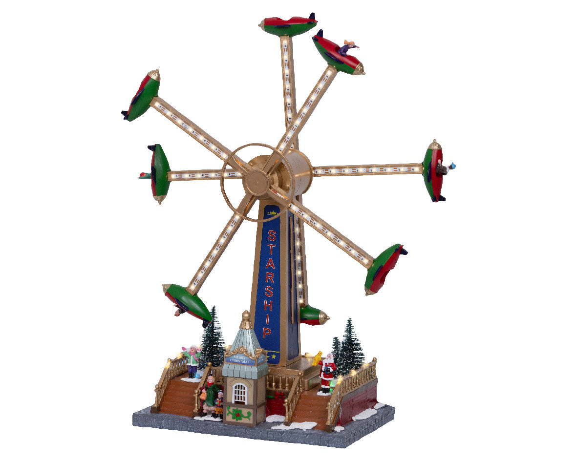 Pozytywka LED Karuzela saneczki XXL