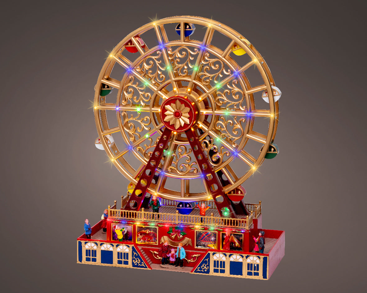 Pozytywka LED Karuzela wesołe miasteczko XXL