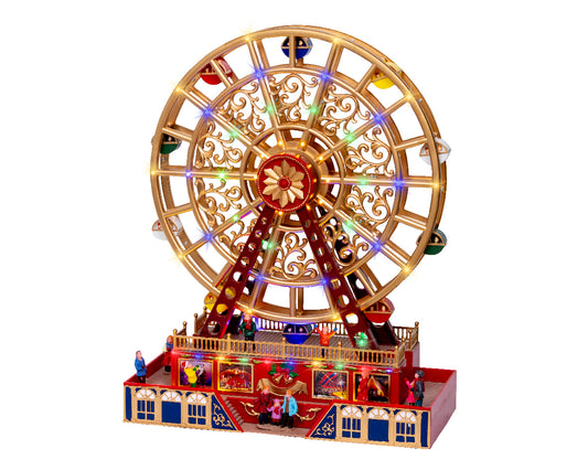 Pozytywka LED Karuzela wesołe miasteczko XXL