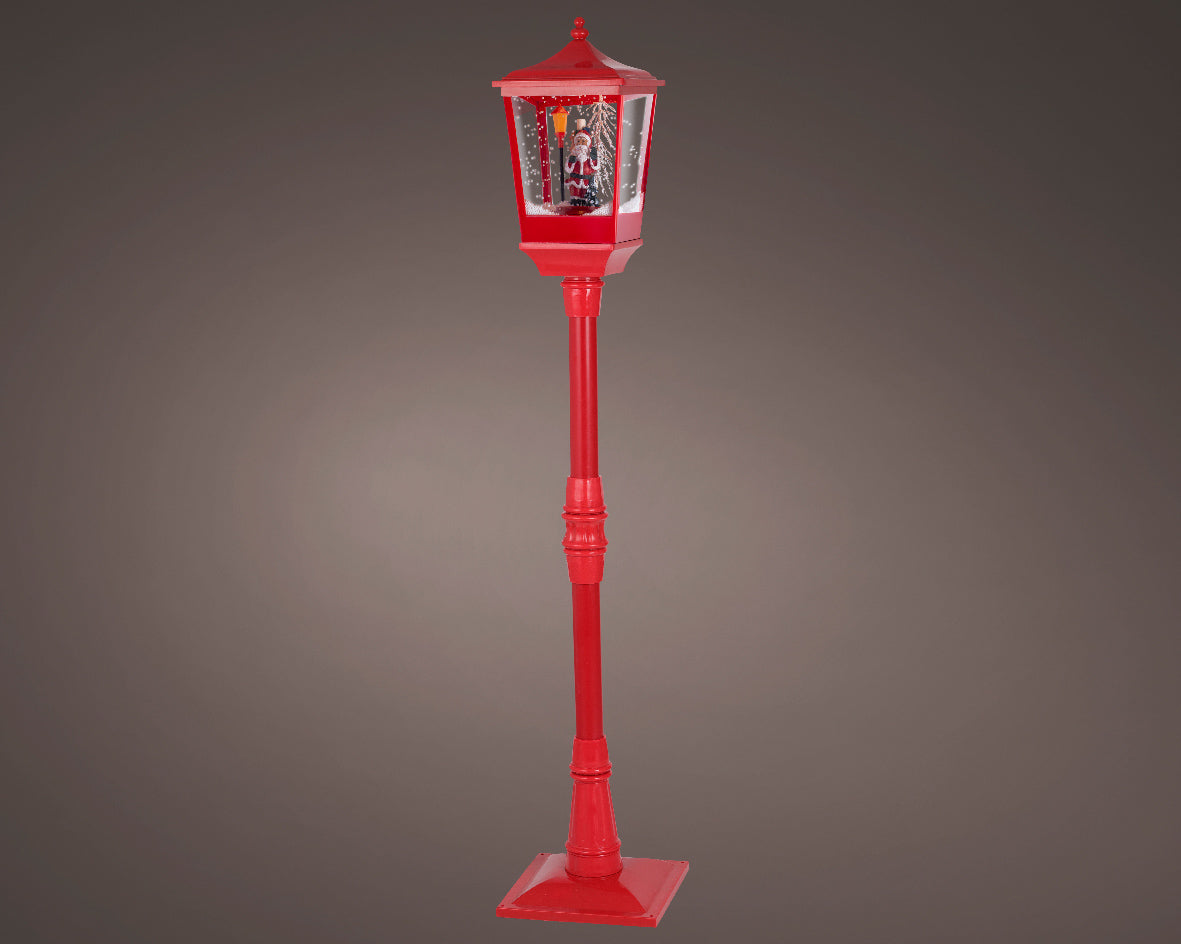 Latarnia LED z efektem spadającego śniegu – 135 cm do wnętrz