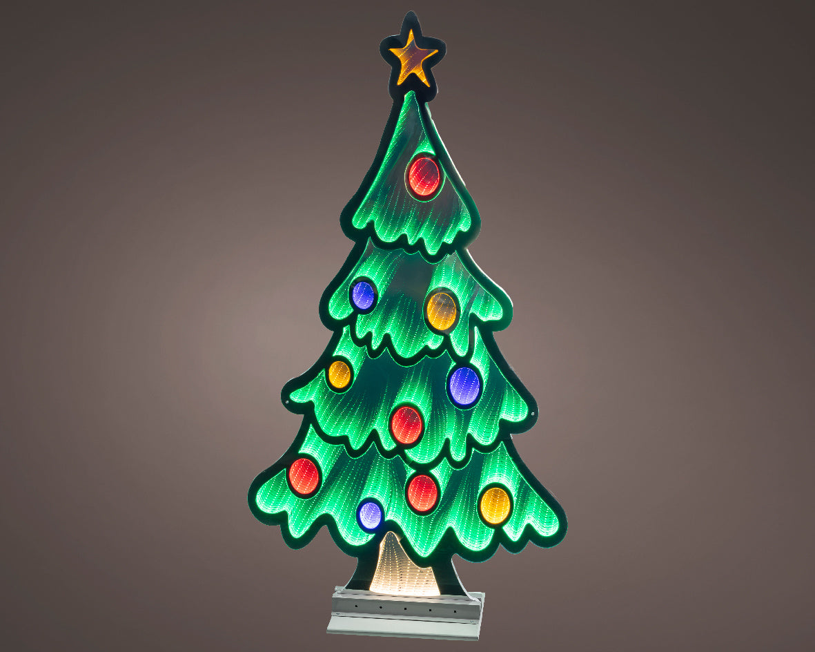 Drzewko LED z efektem nieskończoności – 120 cm na zewnątrz