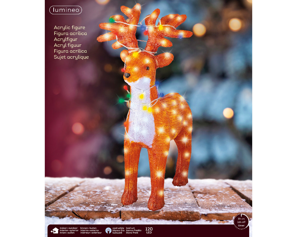 Figurka Renifer LED – 67 cm