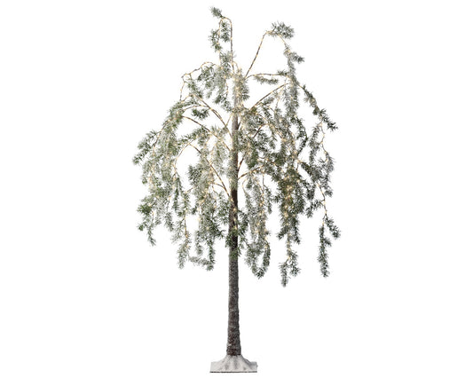 Drzewko/Choinka LED ciepły biały – 150 cm na zewnątrz