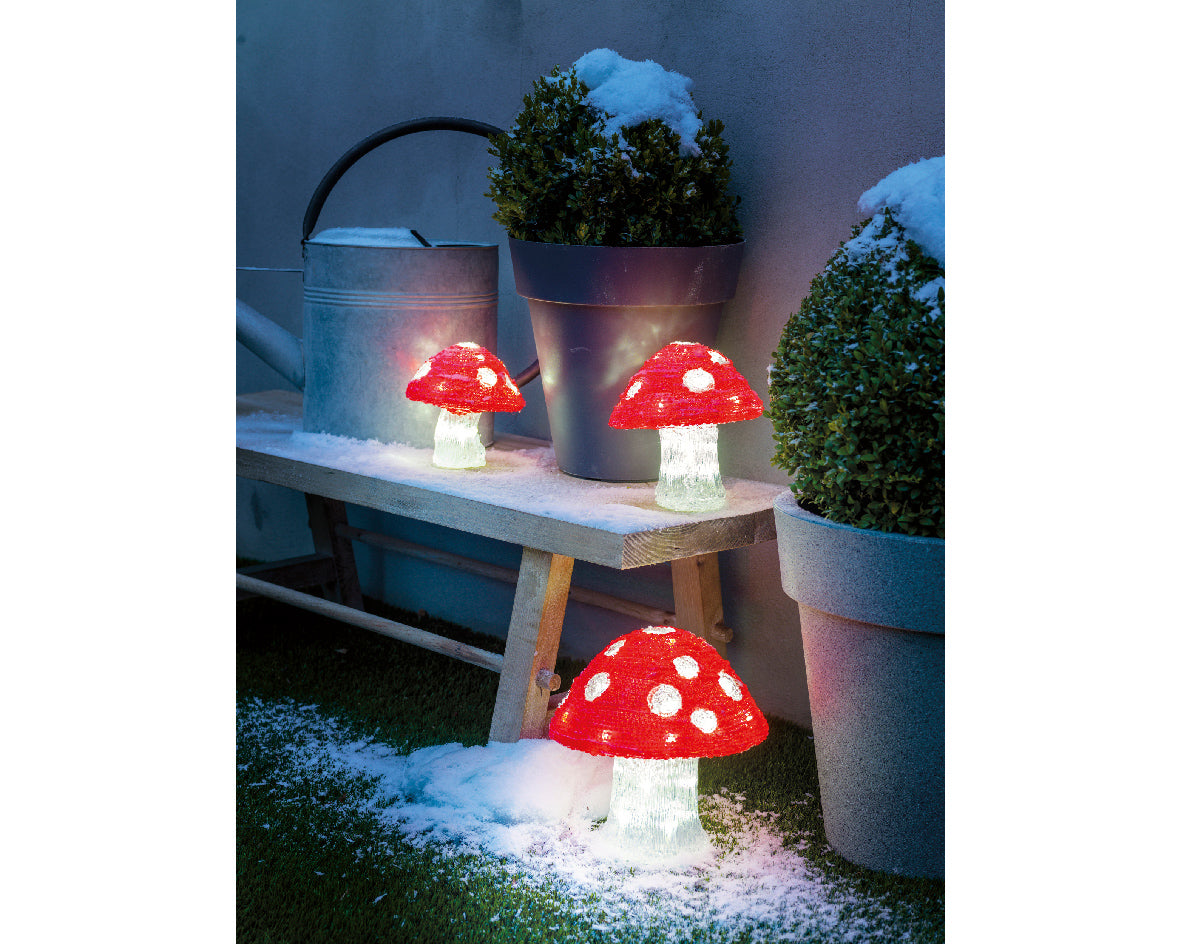 Grzybki LED – zestaw 3 szt.