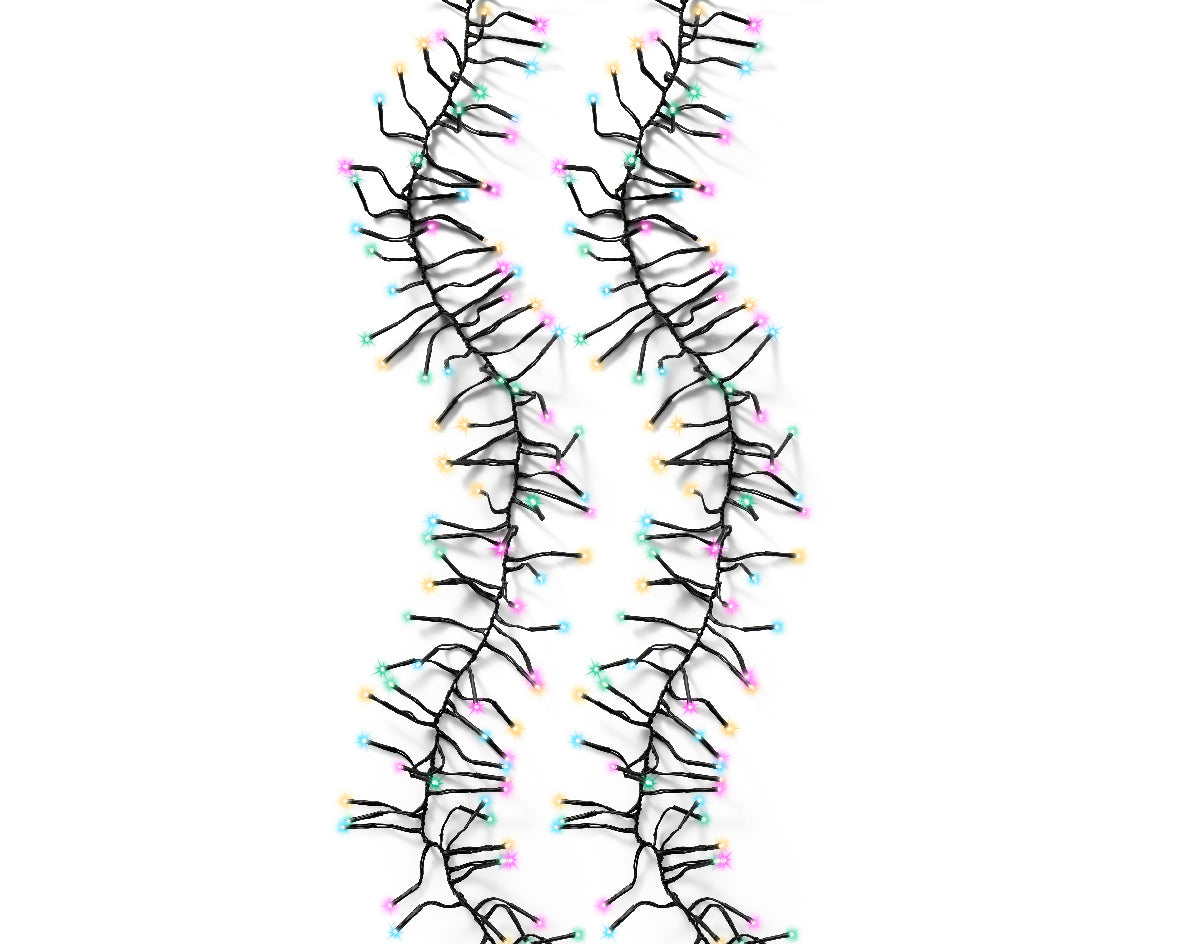 Super gęste klasyczne Lampki LED 7m pastelowe 8 trybów