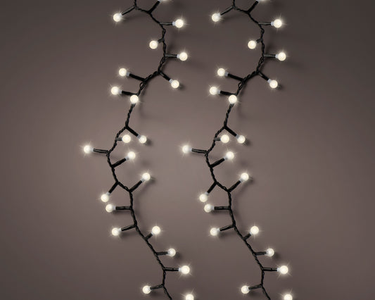 Lampki LED ''Wiśnie'' z efektem migotania 500L - 11m Ciepły biały