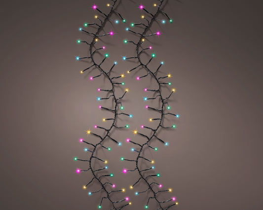 Gęste klasyczne Lampki LED 1584L – 25 m pastelowe 8 funkcji