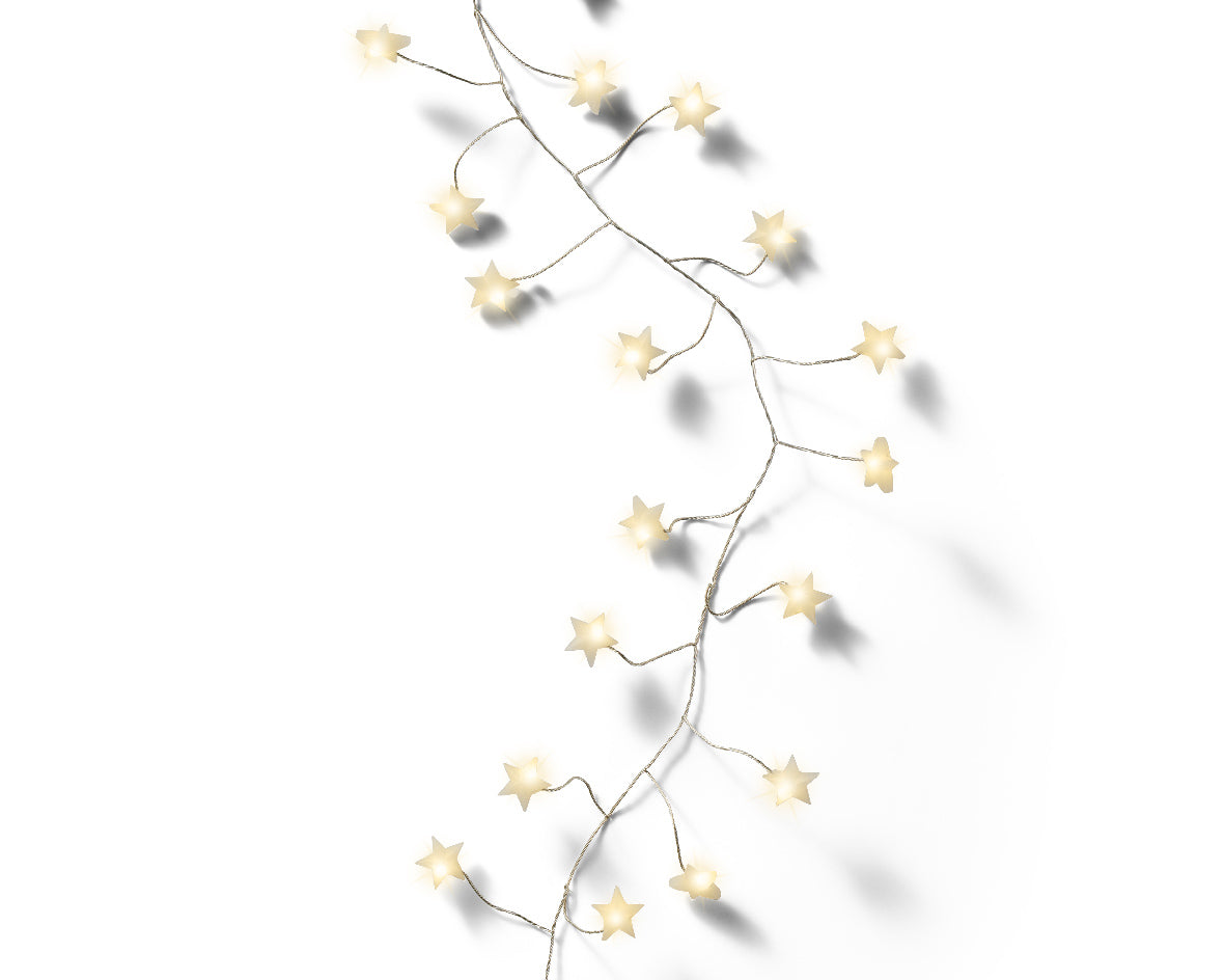 Jeżyki Gwiazdki Micro LED 120L – 3 m (Ciepły biały)