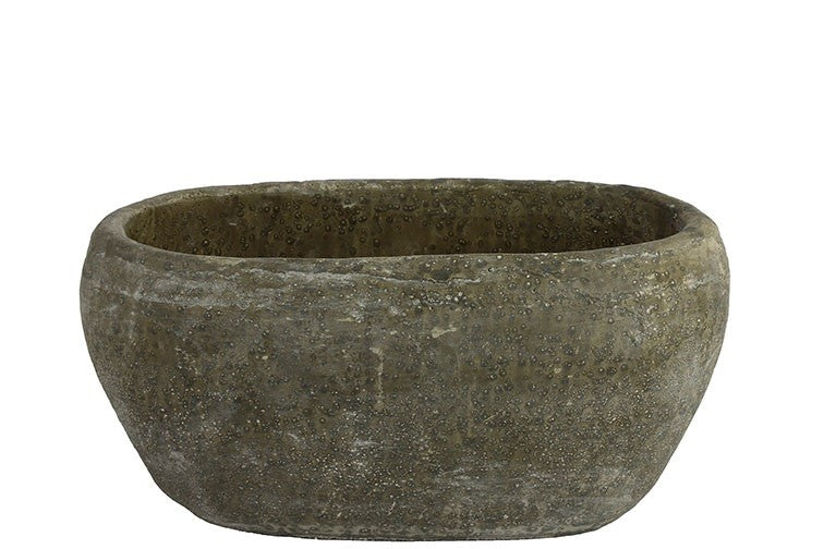 Donica ceramiczna Arjan S – szara, 13 cm