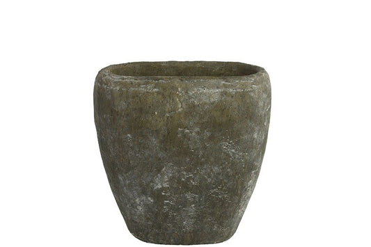Donica ceramiczna Adriaan S – szara, 29 cm