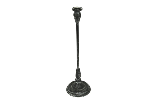 Świecznik metalowy Weema M – czarny, 50 cm