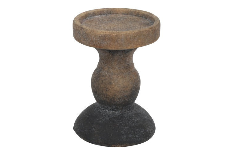 Świecznik Reuben S Szary