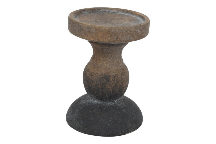 Świecznik Reuben M Szary