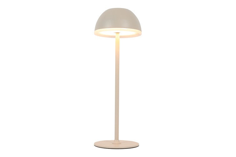 Lampka stołowa LED Touch Ball – kremowa, 30 cm
