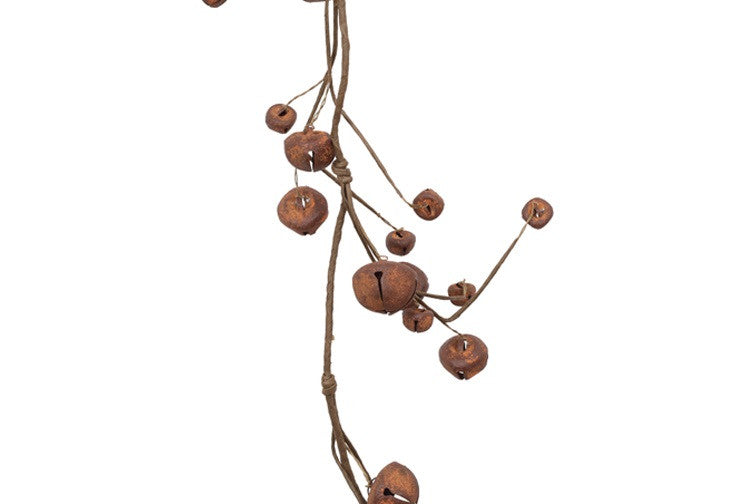 Girlanda z dzwoneczkami – brązowa, 150 cm