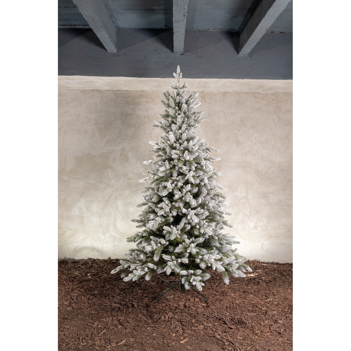 Choinka PE+PVC ośnieżona XXL 220cm