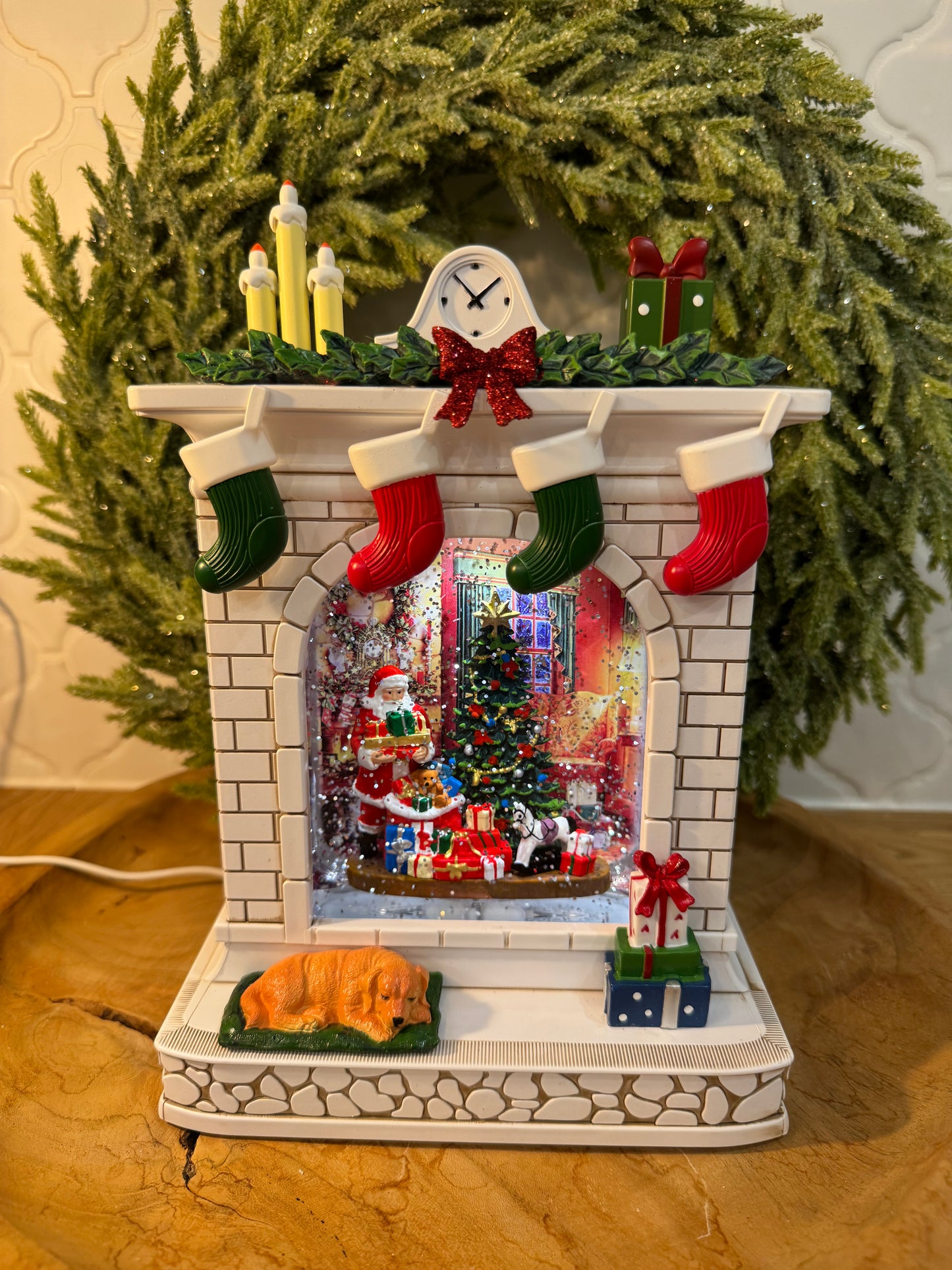 Pozytywka LED Kominek (2 kolory)