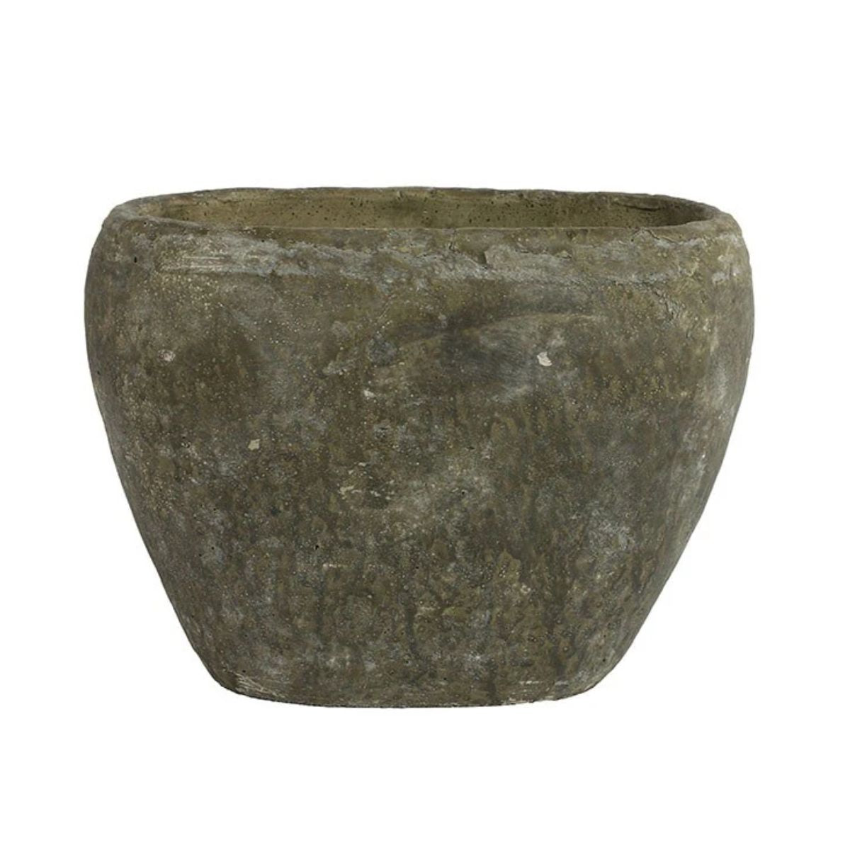 Donica ceramiczna Arjan L – szara, 20 cm