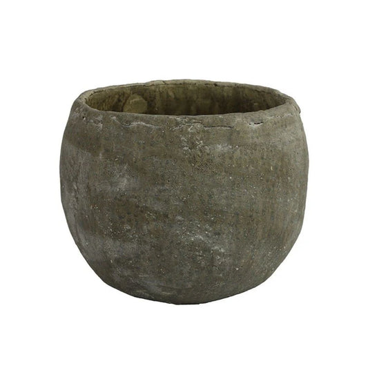 Donica ceramiczna Anton XL – szara, 18 cm