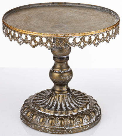Patera z przykrywką – złota, 32 cm