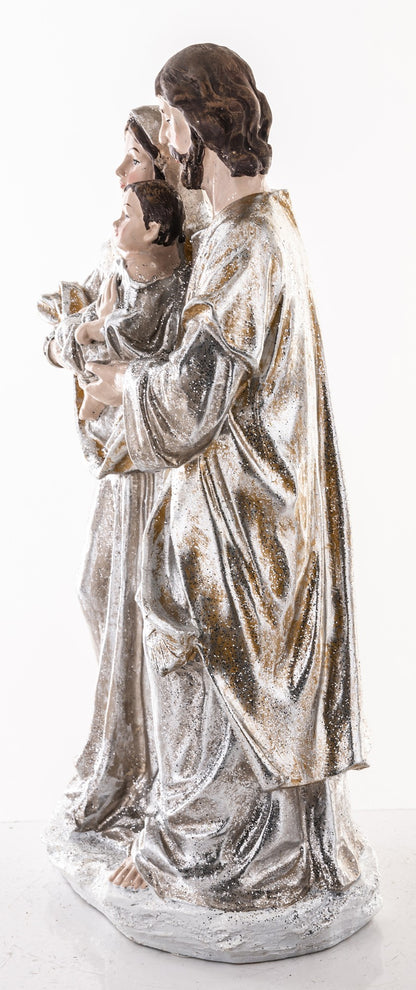 Szopka Bożonarodzeniowa – srebrna, 33 cm
