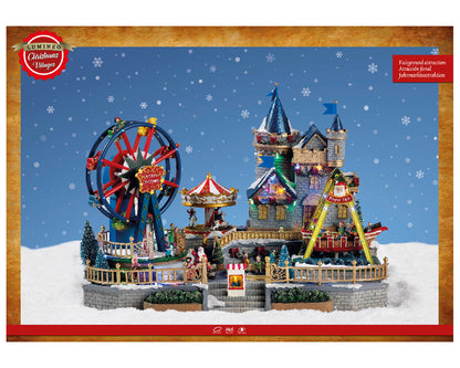 Pozytywka LED wesołe miasteczko XXL