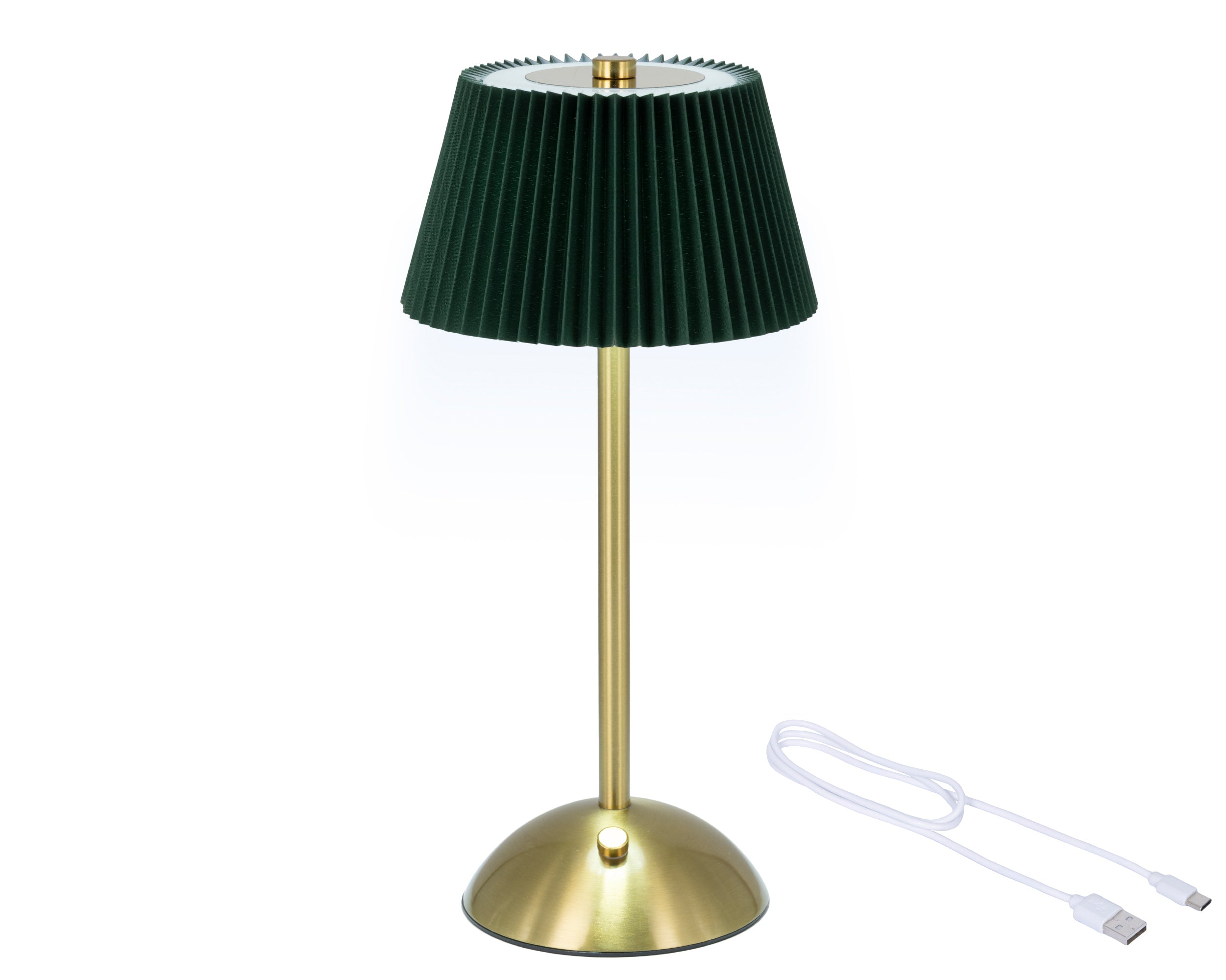 Lampka stołowa LED 30 cm zielona