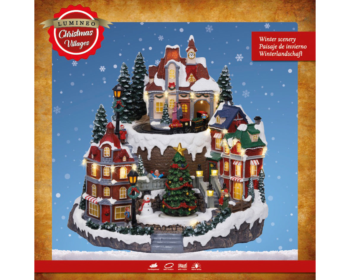 Pozytywka LED osiedle na wzgórzu XXL