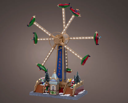 Pozytywka LED Karuzela saneczki XXL