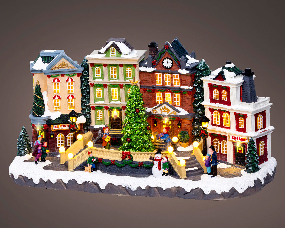 Pozytywka LED Kamienica XXL