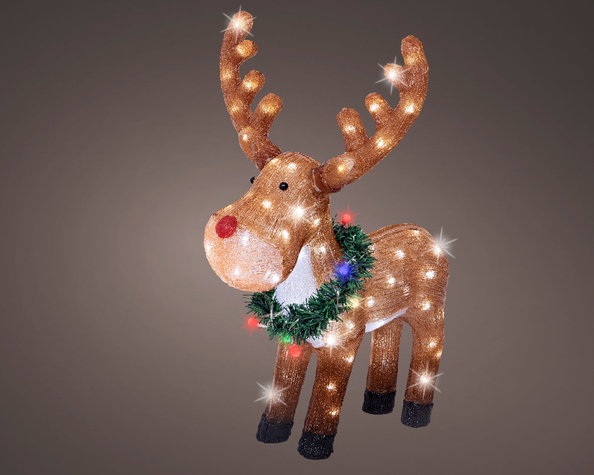 Figurka Renifer LED – 58 cm