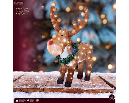 Figurka Renifer LED – 58 cm