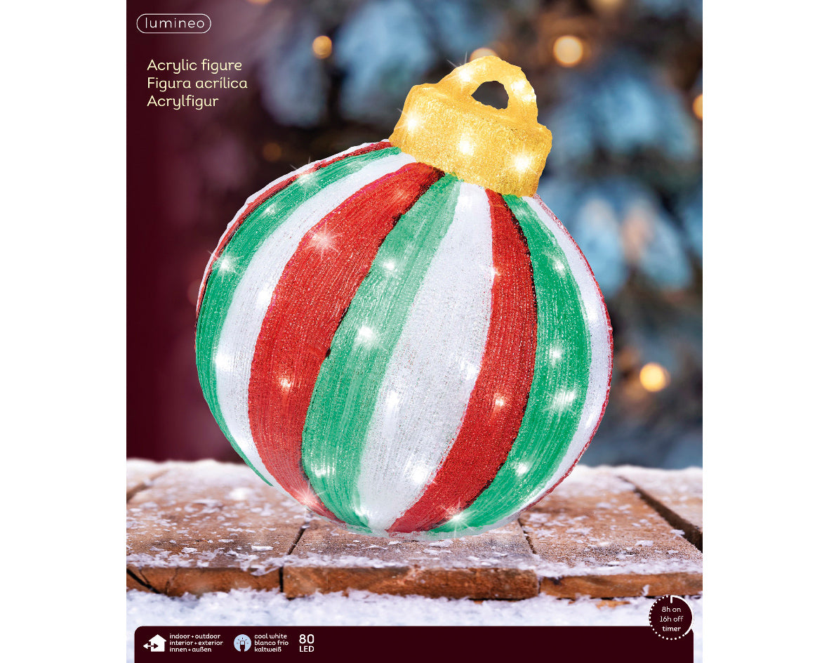 Figurka Bombka LED – 39 cm