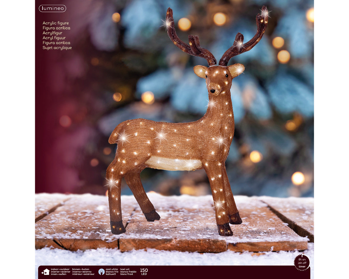 Figurka Renifer LED – 86 cm