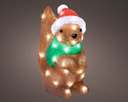Figurka LED Wiewiórka – 30 cm