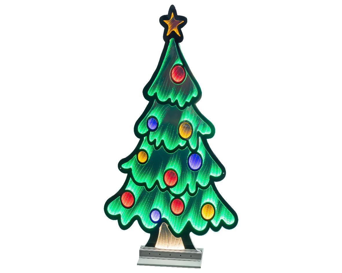 Drzewko LED z efektem nieskończoności – 120 cm na zewnątrz