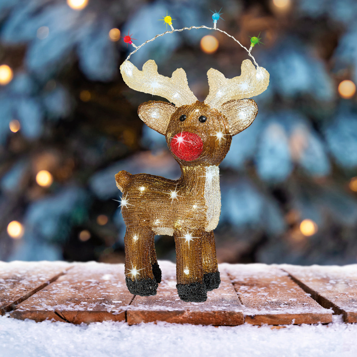 Figurka sarenki LED z efektem migotania – 47 cm